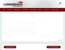 Tablet Screenshot of longreachaviation.com
